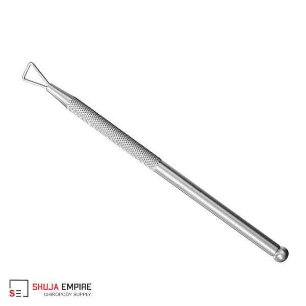 Cuticle Pusher Triangle Cuticle Nail Pusher Peeler Scraper, Professional Grade Stainless Steel Cuticle Remover, Durable