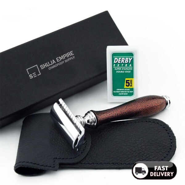 Professional Safety Razor - Maroon