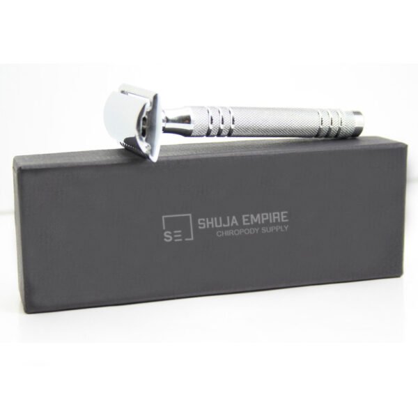 CLASSIC WET SHAVING DE SAFETY RAZOR , WITH CHROME COATED FINISH